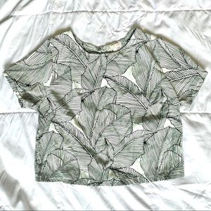 House Plants Leaf Short Top